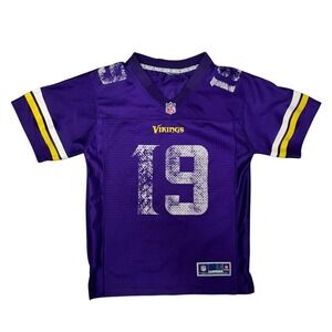 NFL Pro Line Adam Thielen 19 Minnesota Vikings Jersey Youth Medium Purple